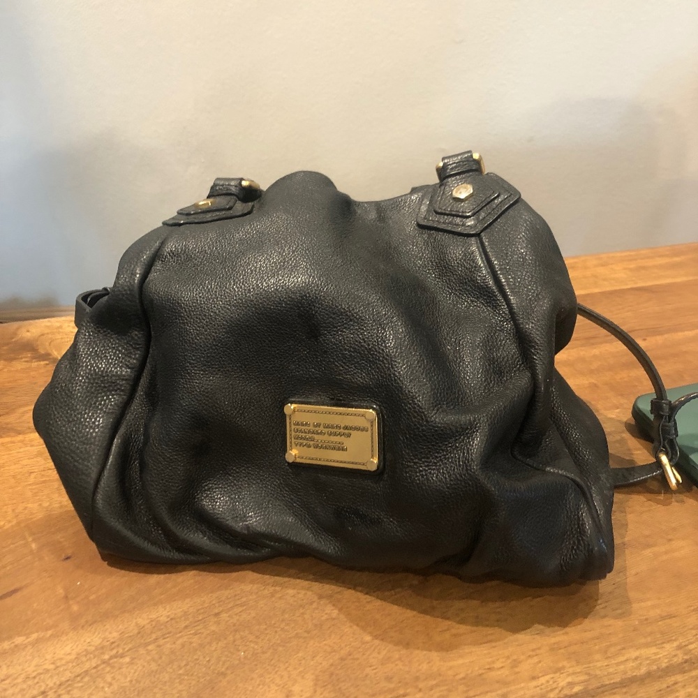 Marc Jacobs Classic Q Fran Handbag in Black